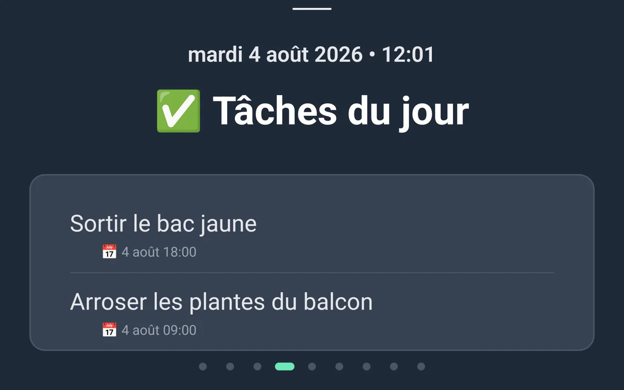 Tâches
